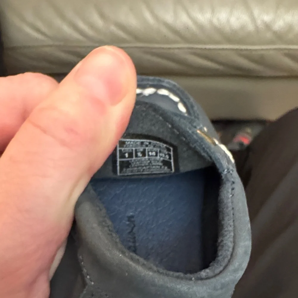 Ralph Lauren Navy Kids Moccasins